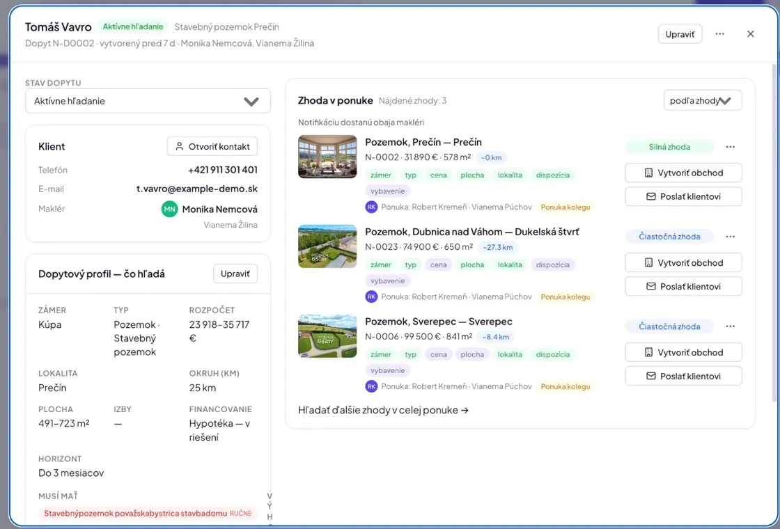 AIRAmax — spárované ponûky pre dopyt Tomáša Vavra