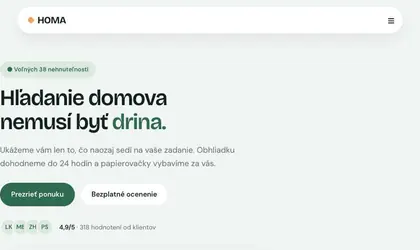Šablóna HOMA